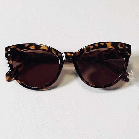 Saint Owen Curateur Wylde Sunglasses Cat Eye Tortoise Brown Lens Italy UV400 NWT main image 4